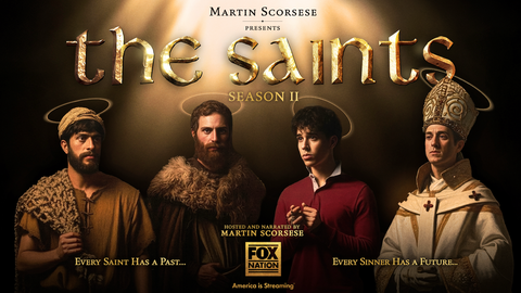 NEW SEASON! Martin Scorsese Presents: The Saints is back with all-new episodes showing a recreation of history’s most renowned saints streaming now exclusively on Fox Nation - Fox News